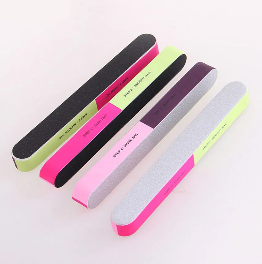 1 Pcs Nail Art Setback of Finger File Polishing Scrub Bar Files Buffing Sandpaper Professional Sands