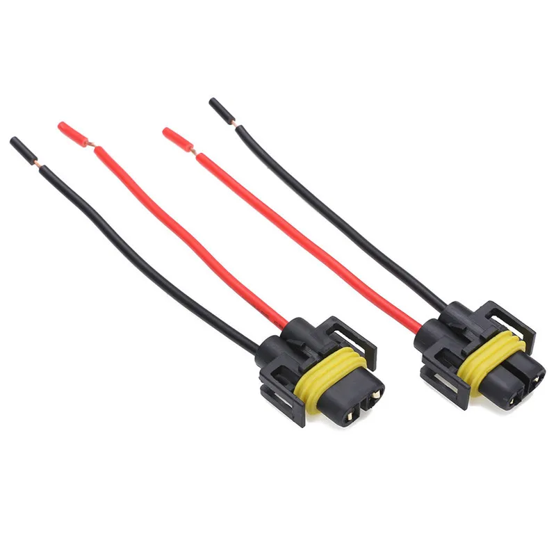 

1 PC H8 H9 H11 Car LED Fog Light Adapter Harness Socket Wire Cord Connector