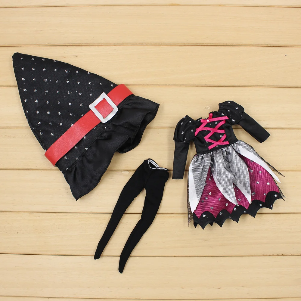 

Clothes For 1/6 Blyth icy doll Faerie Dress Halloween Costumes high quality suit