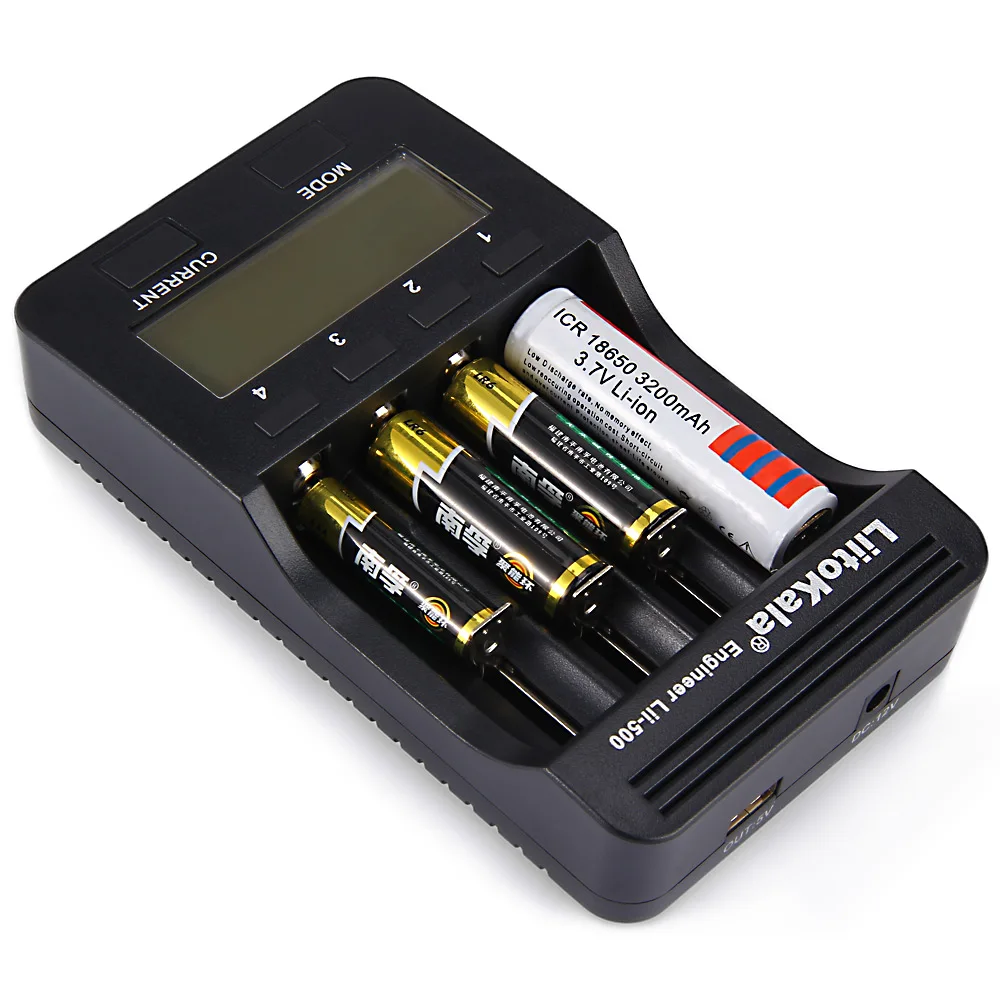 LiitoKala lii-500 LCD Display 18650 Battery Charger lii500 For 18650 17500 26650 1634014500 AA AAA Ni-MH Rechargeable Battery LiitoKala lii-500 LCD Display 18650 Battery Charger lii500 For 18650 17500 26650 1634014500 AA AAA Ni-MH Rechargeable Battery