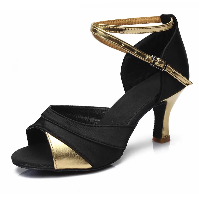 Dance Shoes new brand girls women's ballroom tango salsa latin dance shoes 5cm and 7cm heel