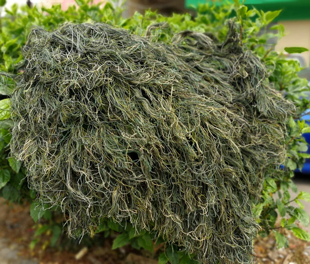 Лесной Ghillie сетка 80x90 см камуфляж сетка для Ghillie костюм Снайпер наборы для Wargame страйкбол охота