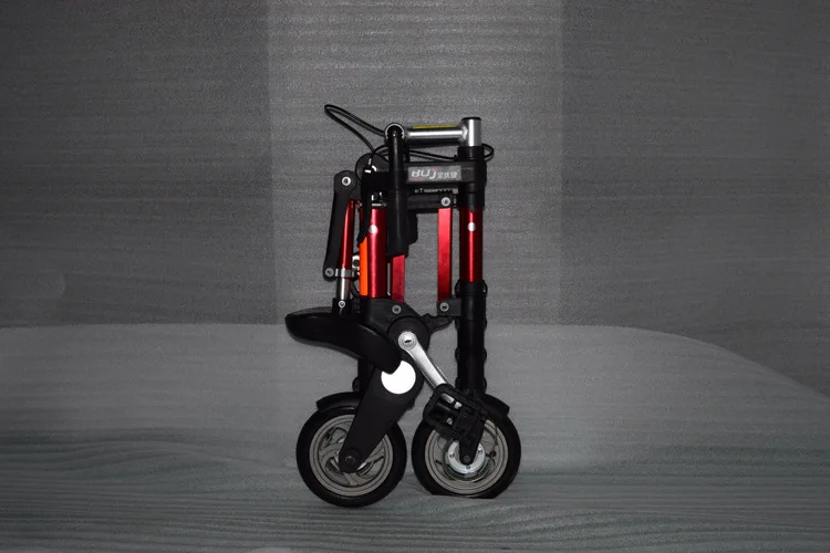 Factory direct sale 8-inch latest upgrade mini ultra light folding bicycle aluminum portable mountain bike