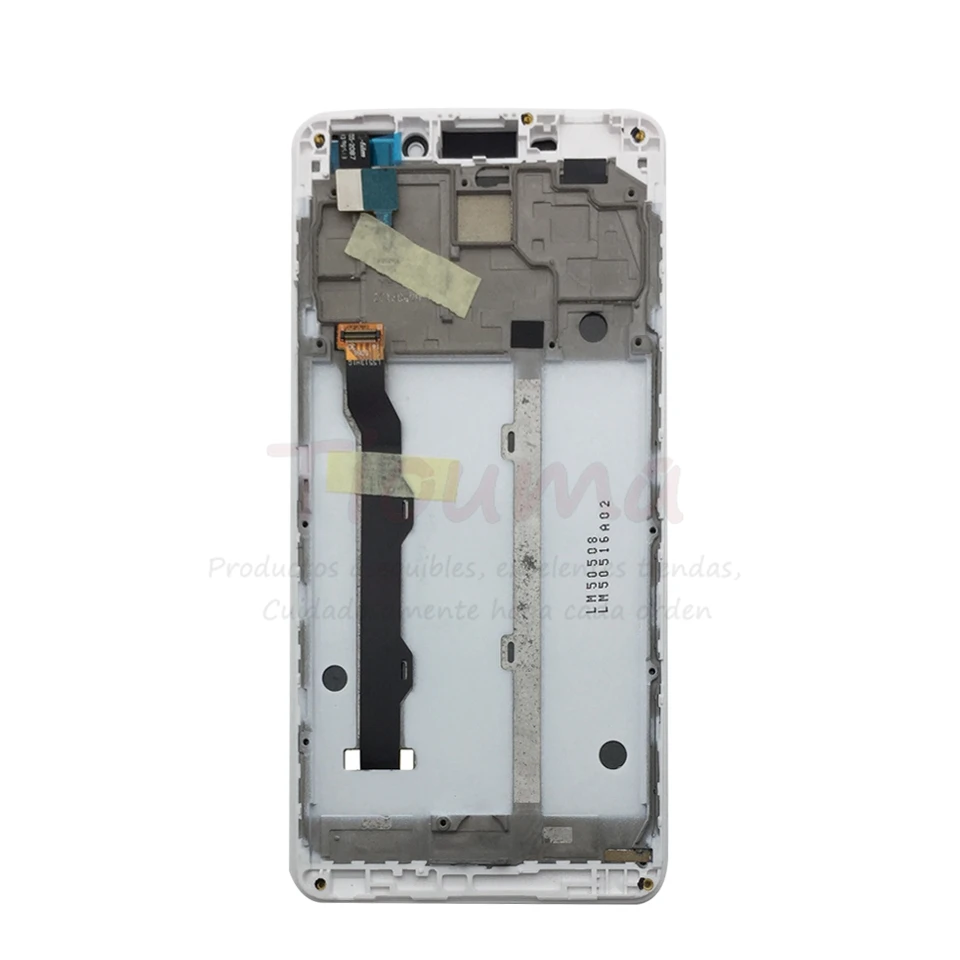 Lenovo A5600 LCD Display With Frame white (8)