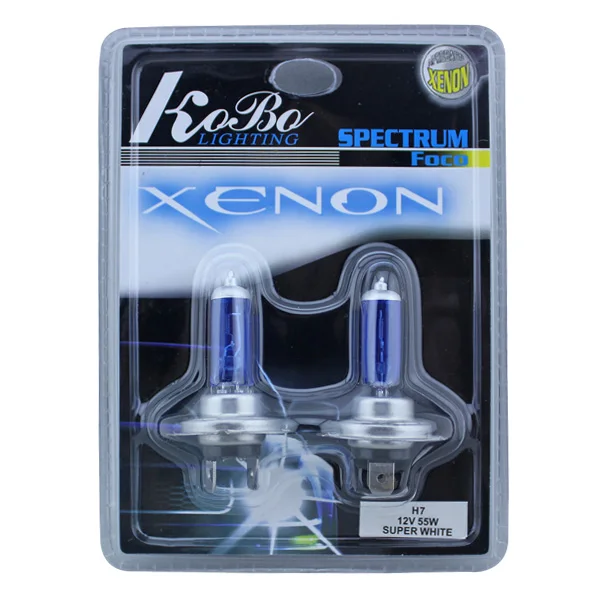 

2x H7 Xenon Halogen Car Headlight Bulb Kit 5000K 12V 55W Auto Replacement Lamp