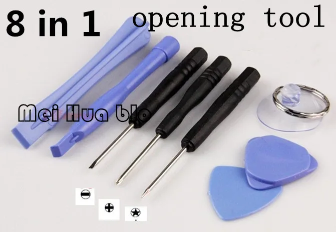 bilder für 1000 satz (8000 stücke) 8 in 1 REPARATUR KIT PRY ÖFFNUNGSWERKZEUGE Mit 5 Punkt stern pentalobe torx schraubenzieher für apple iphone 4 5 6 7 plus bilder für 1000 satz (8000 stücke) 8 in 1 REPARATUR KIT PRY ÖFFNUNGSWERKZEUGE Mit 5 Punkt stern pentalobe torx schraubenzieher für apple iphone 4 5 6 7 plus