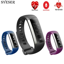SYESER new M2 smart band blood pressure oxygen fitness bracelet heart rate monitor Wristband sport smartband pk xiomi mi band 2