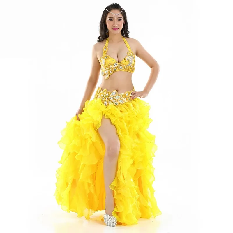 2016-Egyptian-Belly-Dance-Outfit-Set-Beaded-Bra-B-C-Cup-Wave-Skirt-Egypt-Belly-Dance (5)