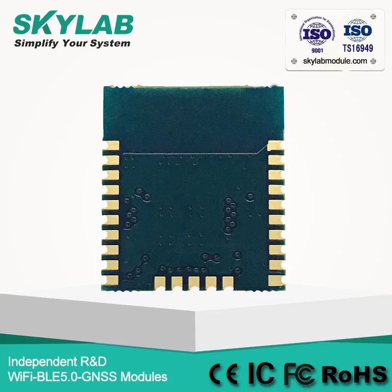 SKYLAB SKB369 нордический nRF52832 Bluetooth 5,0 модуль поддержки сетки и NFC Spi/Uart/igc/IGS ANT Низкоэнергетический BLE модуль