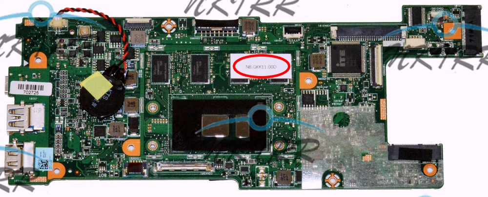 CA40B_10L REV:2.2 NBGKK1100E NBGKK11005 I5-6200U CPU 8GB RAM motherboard for Acer Aspire S3-471 SF3