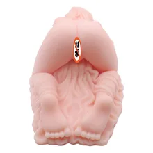 Free shipping 75cm mini sleep sex product entity dolls for men Male silicone Sex Doll Oral Vagina Anal Masturbator as adult toy