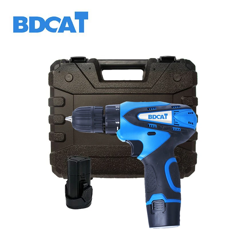 

BDCAT 12V Cordless Drill Rechargeable lithium battery electric drill mini drill power tools battery Screwdriver with eu/us plug