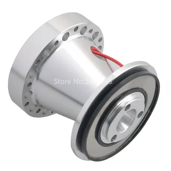 

Silver Aluminum Steering Wheel Hub Boss 6-HOLE Adapter Fits For MIT Eclipse Galant