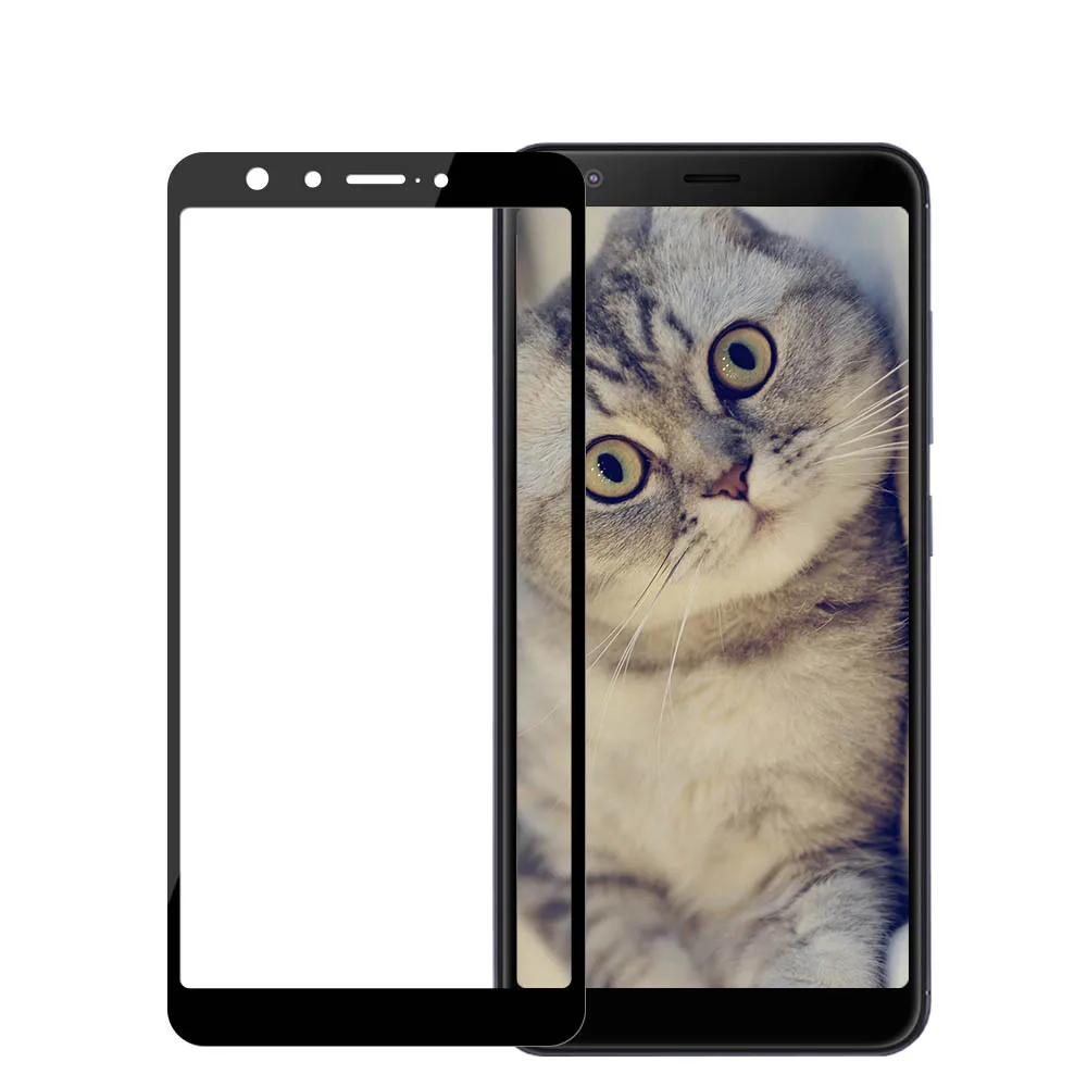 For ASUS Zenfone MAX PRO M1 ZB601KL Glass Tempered 2.5D Full Cover Film ZB602KL Screen Protector Protective | Мобильные телефоны и