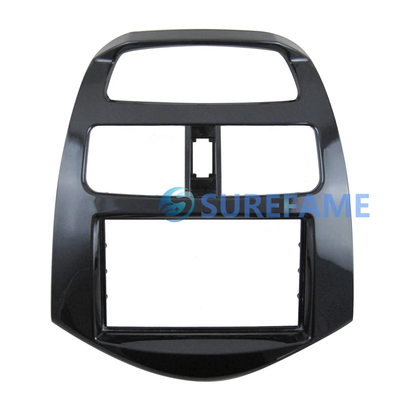 

Double Din Car Fascia Adaptor for Chevrolet Spark Beat Daewoo Martiz 2012+ Face Frame Kit Cover Radio Stereo Dash Trim Facia