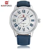 NAVIFORCE Fashion Casual Mens Watches Top Brand Luxury Leather Business Quartz-Watch Men Wristwatch Male Clock Relogio Masculino ► Photo 2/6