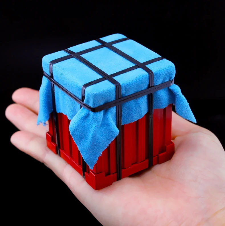 Wholesale Retail Novelty Trinket Airdrop Supply Crate Box Pendant Model