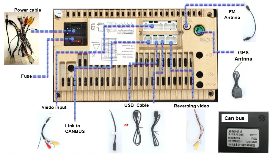Excellent 2GB+32GB Android Car Radio 2din Multimedia Player for Toyota Prado 2010-2013 Radio MP5 GPS Navigation DVD Player 8