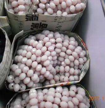 

Tender Rose Color 4*6mm 50pcs Rondelle Austria faceted Crystal Glass Beads Loose Spacer Beads for Jewelry Making