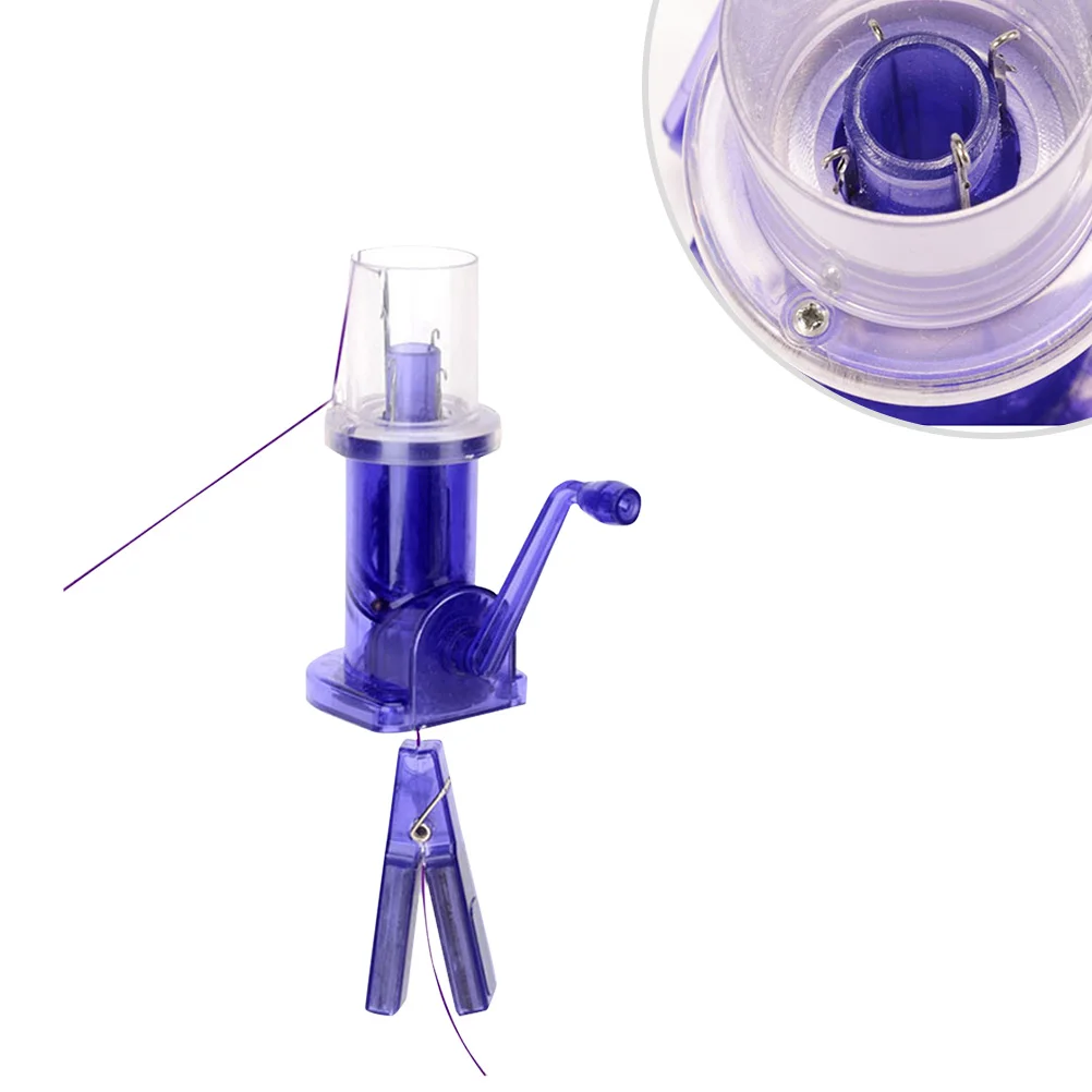 

Hand Knitting Machine Knitting Mill Tool Home DIY Hand Manual Knitting Machine Spool Knitter Wool Winder Tool Rope Braiding