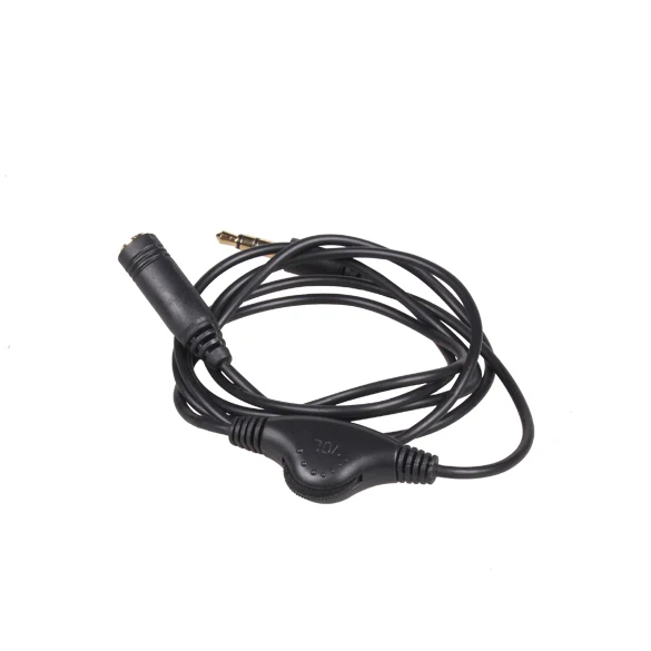 

NEW 3.5mm M/F Stereo Earphone Audio Extension Cable 1M with Volume Control