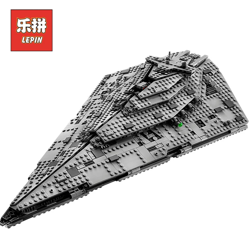 

Lepin Star Plan Wars 05131 Starwars the First order Star Model Destroyer Set 75190 Legoingly Building Blocks Bricks Toy DIY Gift
