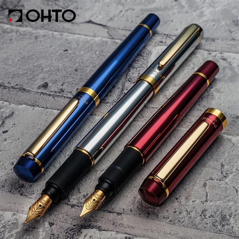 

Set of pens OHTO proud iraurita nib metal fountain pen FF-15PD stationery goods all 2020 Pens office