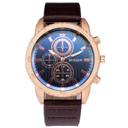 Новые часы reloj часы Saat Motre мужские часы кожаный топ ремешок часы мужские часы relogio masculino reloj mujer reloj hombre * A