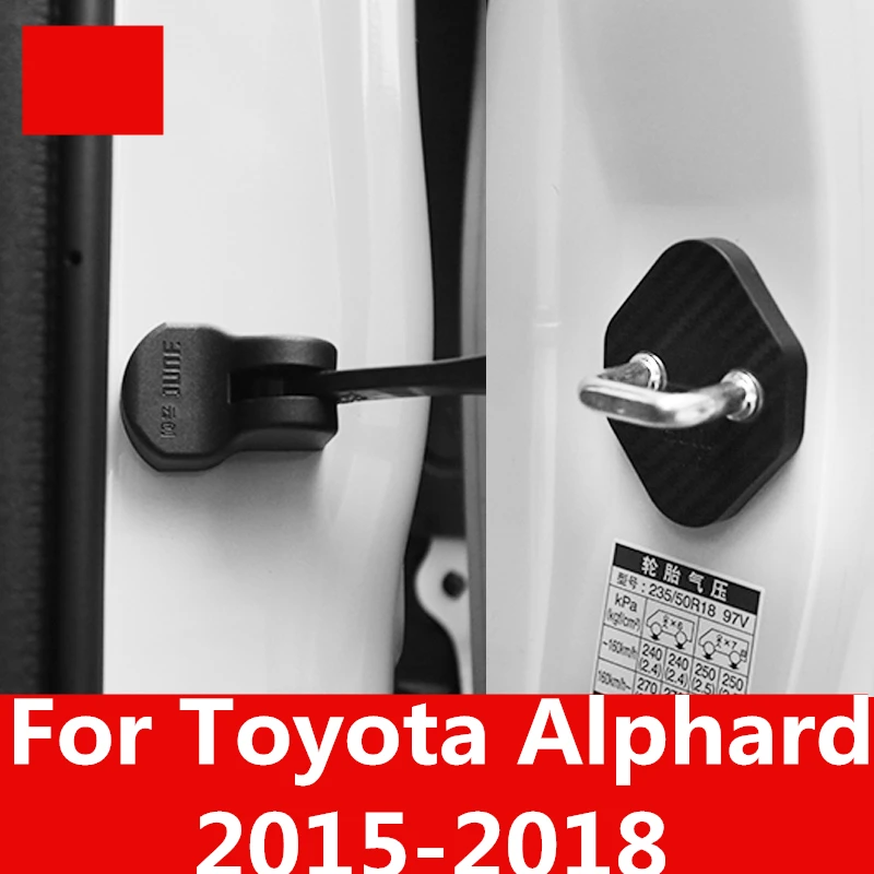 Для Toyota Alphard 2015 2018 автомобильные крышки крышка для двери защитная пластиковая