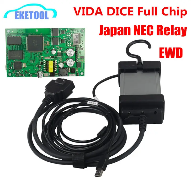 

Best Quality For VOLVO VIDA DICE 2014D Multi-Language Full Chips Vida DICE For Volvo Car Diagnostic Interface