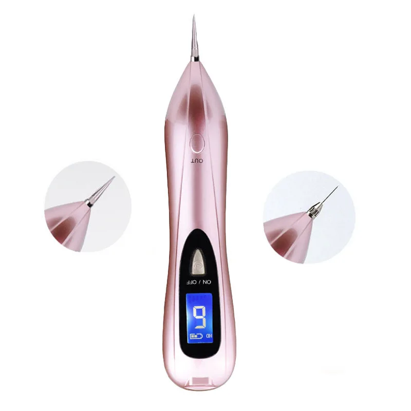 

LCD Electric Laser Face Wart Tag Tattoo Remaval Pen Skin Mole Dark Spot Remover Freckle Removal Machine Facial Skin Clean Tool