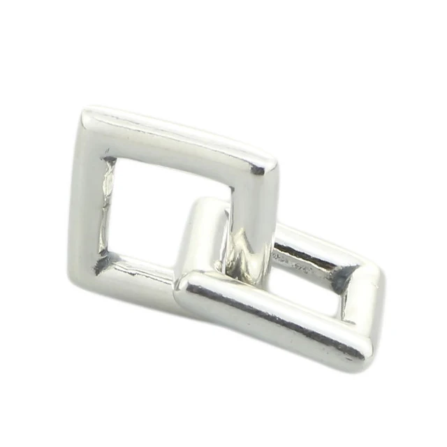 

925 Sterling Silver Frames Charm Beads Fit European 3.0mm Bracelet & Necklace