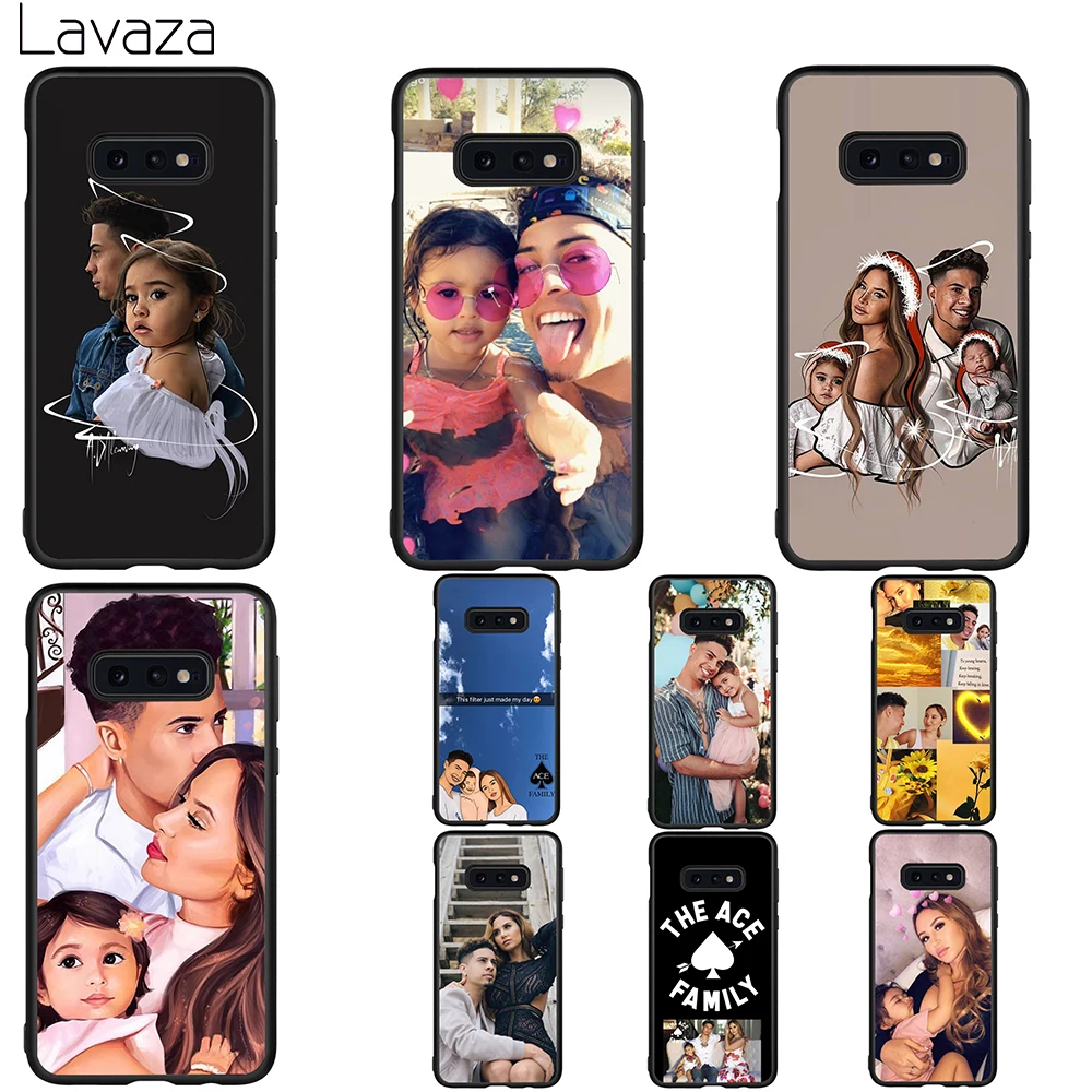 Мягкий семейный чехол Lavaza ACE для Galaxy A3 A5 2016 2017 A6 plus A7 A8 A9 J6 2018 A10 30 40 50 70 |
