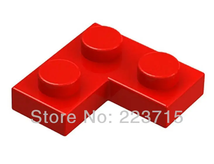 

Free Shipping!2420 50pcs *Corner Plate 2X2* DIY enlighten block bricks,Compatible With Assembles Particles