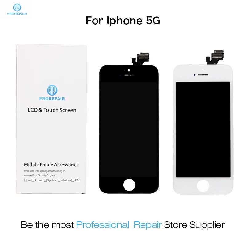 

Prorepair Ori-Take Screen For iPhone 5 LCD Display Touch Screen Digitizer Assembly Replacement