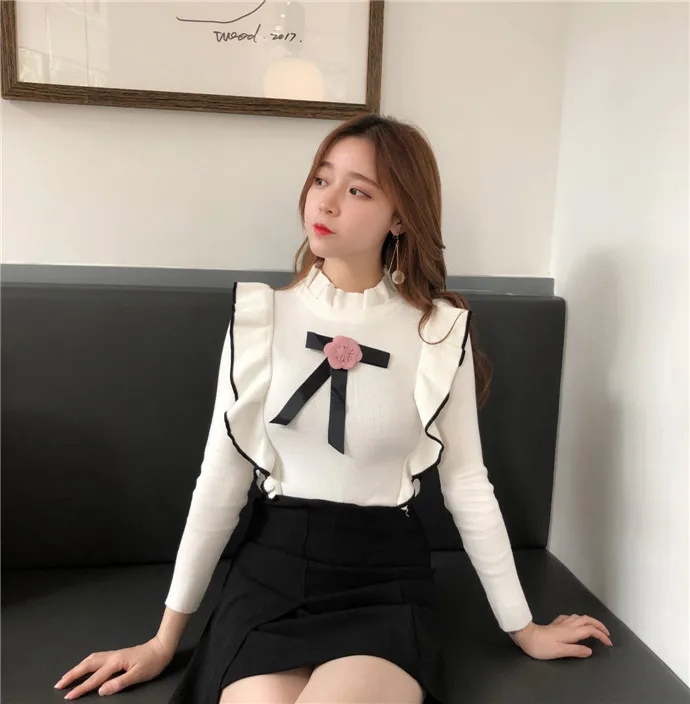 Women's dress autumn and winter style corduroy round collar lantern sleeve long sleeve (3)