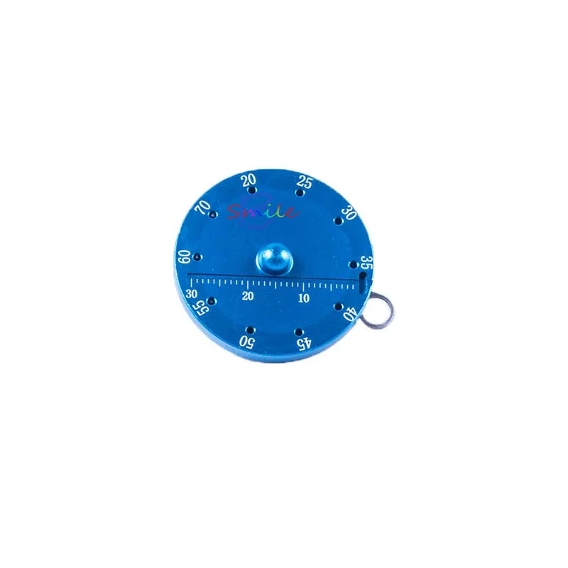 Синий/красный Стоматологическая гуттаперча точечный датчик включая резак для наконечников круглого типа - Цвет: blue