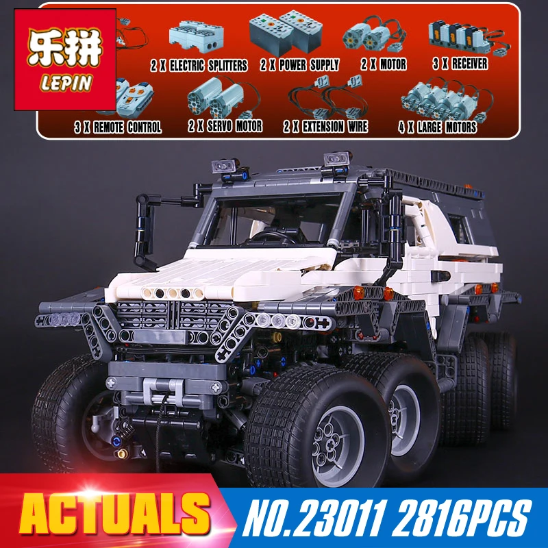 NEW LEPIN 23011 technic series 2816pcs Off-road vehicle Model Building blocks Bricks kits Compatible 5360 boy brithday gifts