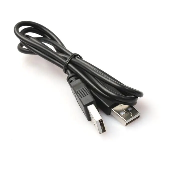 CARPRIE, 0,8 м, USB 2,0 type A папа-Папа, кабель, высокая скорость, 480 Мбит/с, черный, actory, цена, Прямая поставка