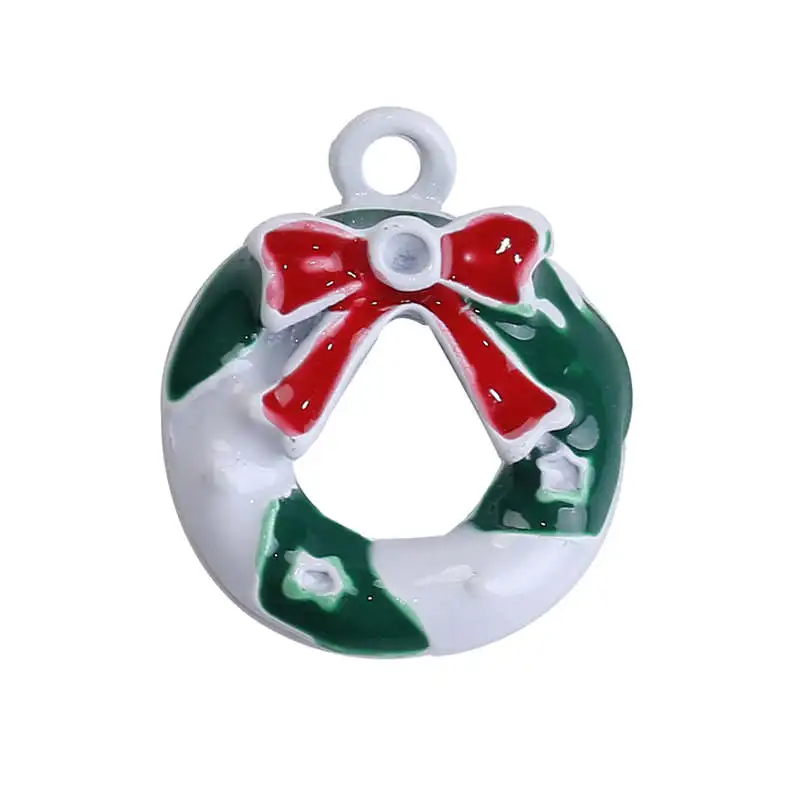 Zinc Alloy Christmas Pendant & Drop Ornaments Green Color Christmas
