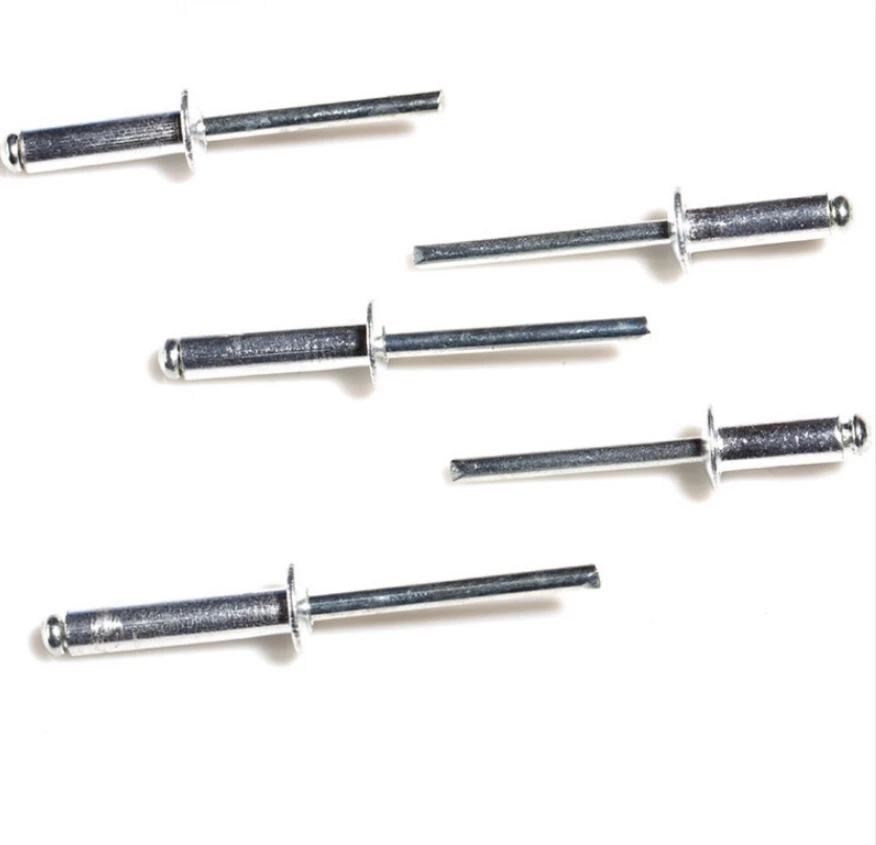 

M3.2M4Core-pulling Mushroom Head Break Mandrel Blind rivet Open type rivet core riveting umbrella type carbon steel nail GB12618