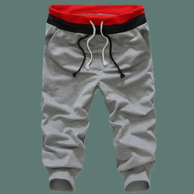 

High quality 2019 summer Active joggers beam foot hip hop streetwear sweatpants Calf-Length track pants pantalon homme