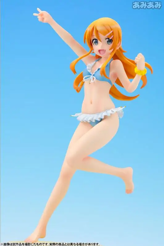 

16.5cm Beach Queens Kirino Kousaka sexy Anime Action Figure PVC New Collection figures toys Collection for Christmas gift