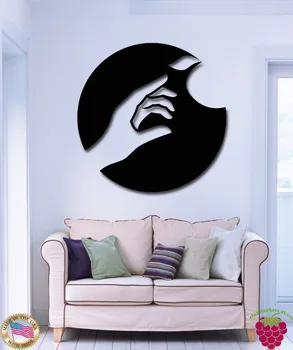 

Religious Wall Stickers Vinyl Decal Religion Apple Hand Palm