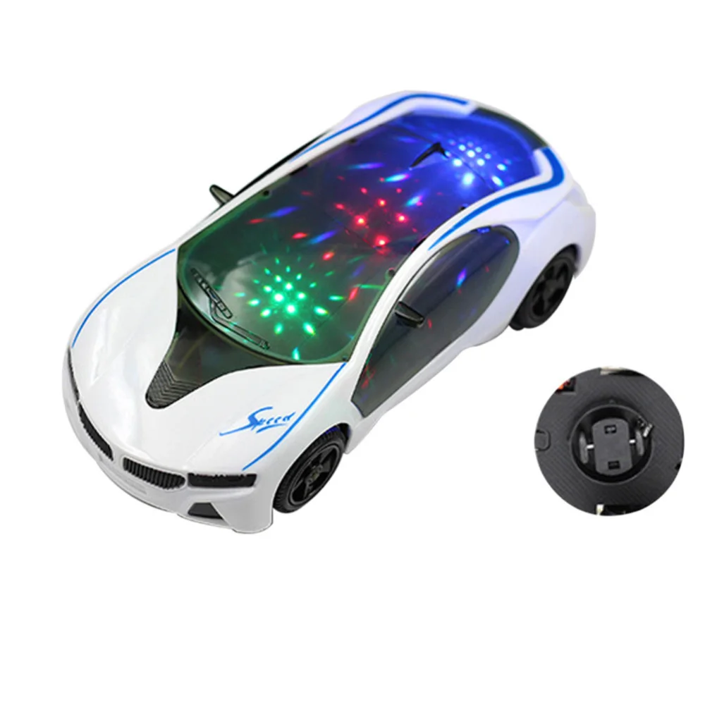 Игрушечный Автомобиль Моделирование Модель 3D светильник музыка электричество