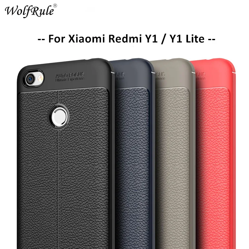 WolfRule For Cover Xiaomi Redmi Y1 Case Soft TPU Phone Case For Xiaomi