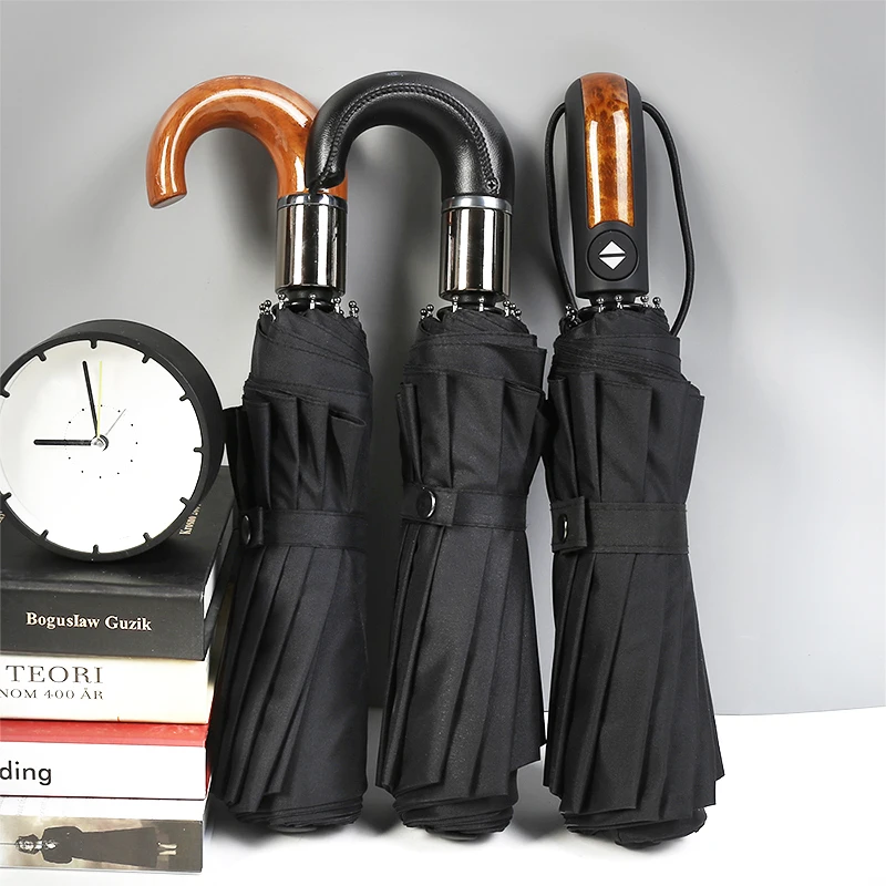 Wind Resistant Automatic Compact Umbrella Rain for Women Men Windproof Big uv Travel Auto Folding Umbrellas folding umbrella automatic umbrella