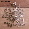  10pcs Vintage Metal Mixed Two color Small key Charms Pendants For Jewelry Making Diy Handmade Jewelry ► Photo 2/5