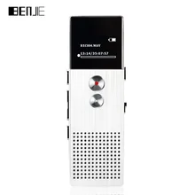 BENJIE C6 Portable MP3 Player Metal Lossless Music Player Digital Audio Recorder with Built-in Speaker FM Radio