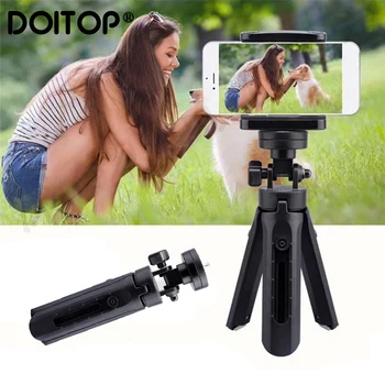 

DOITOP Mini Self-timer Retractable Convenient Tripod Folding Desktop Camera Mobile Phone Holder Universal Bracket Stand